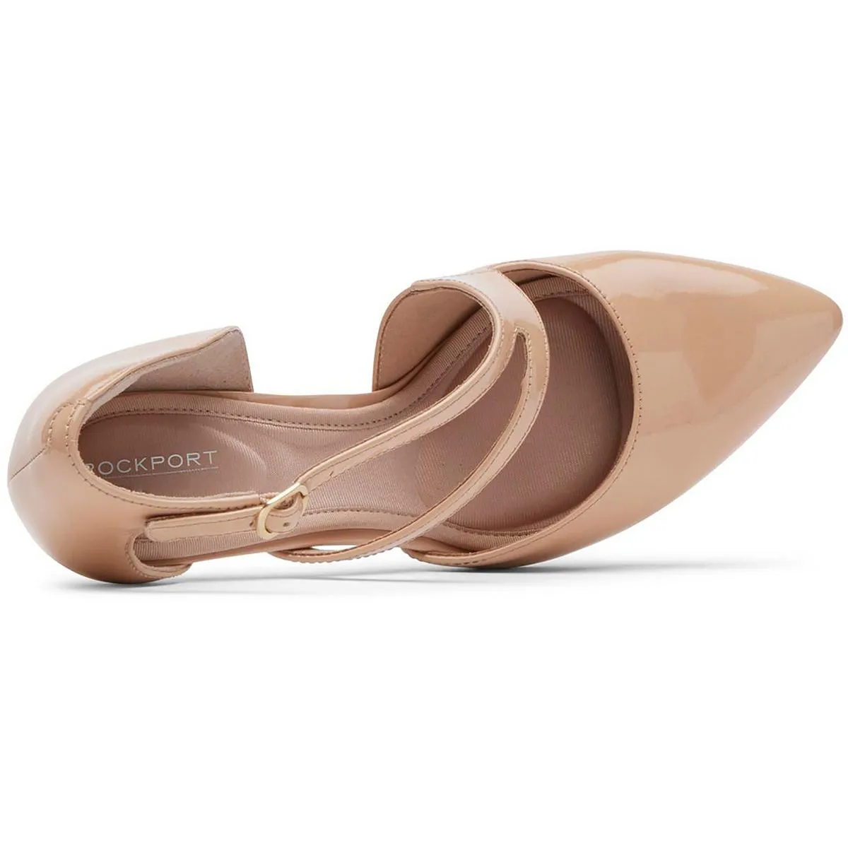 Womens Patent Leather D'Orsay Pumps