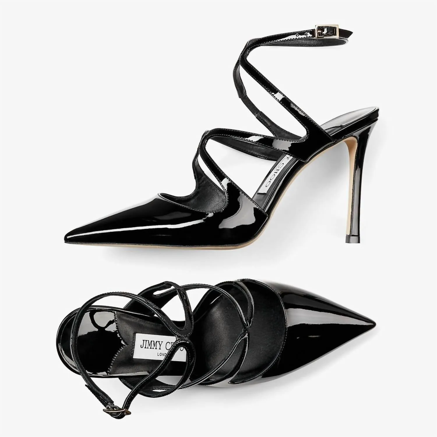 Women's Patent Leather Pumps In Black