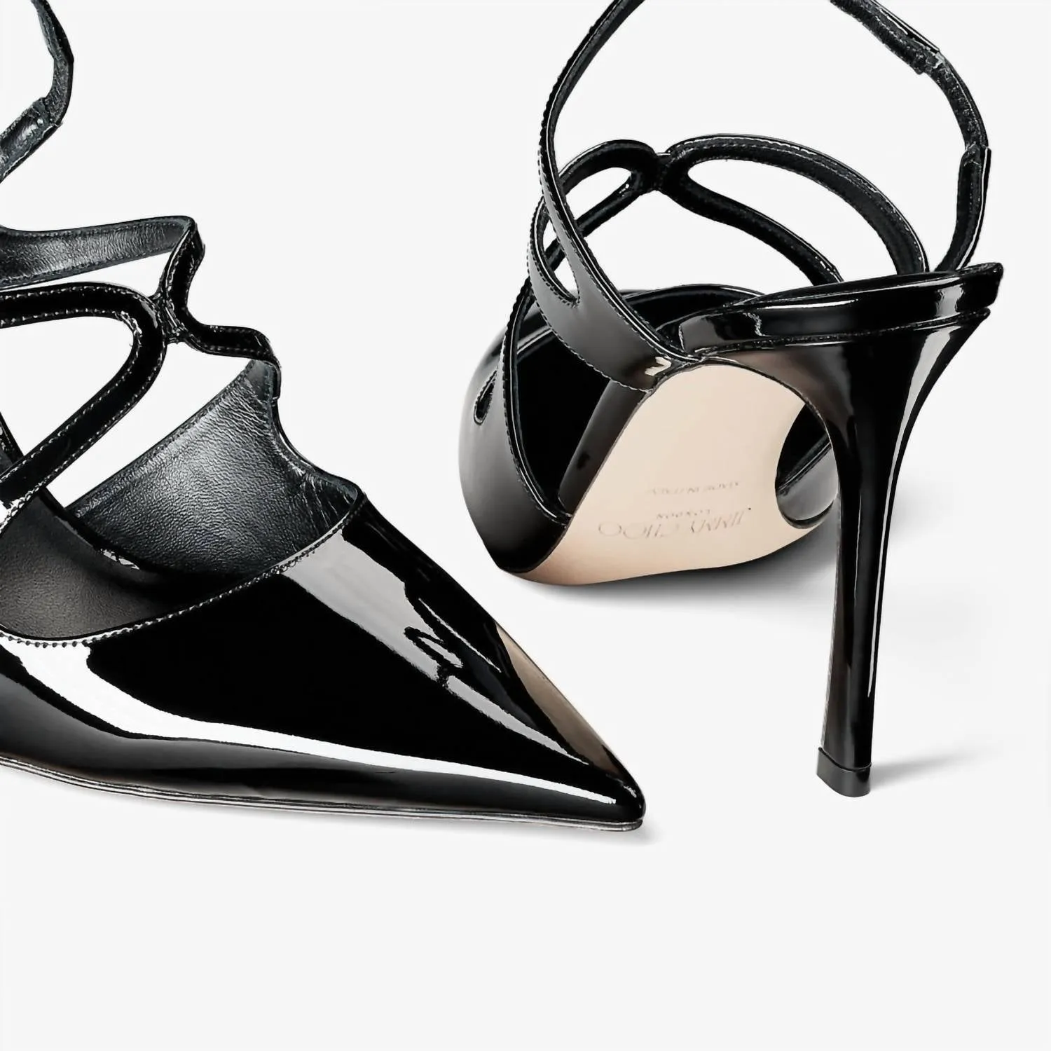 Women's Patent Leather Pumps In Black