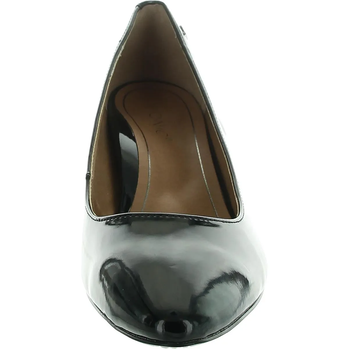 Womens Patent Slip On Pumps