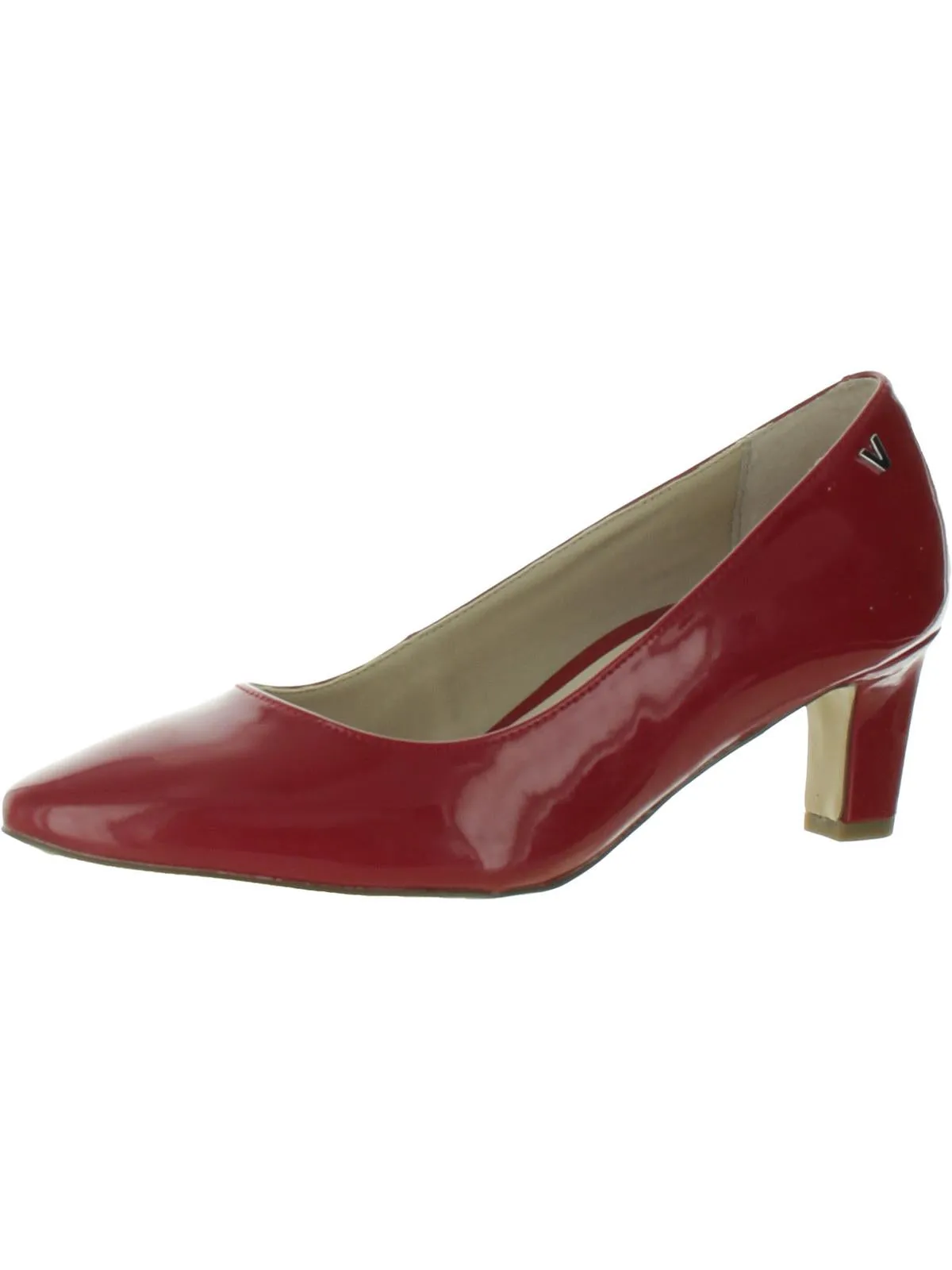 Womens Patent Slip On Pumps
