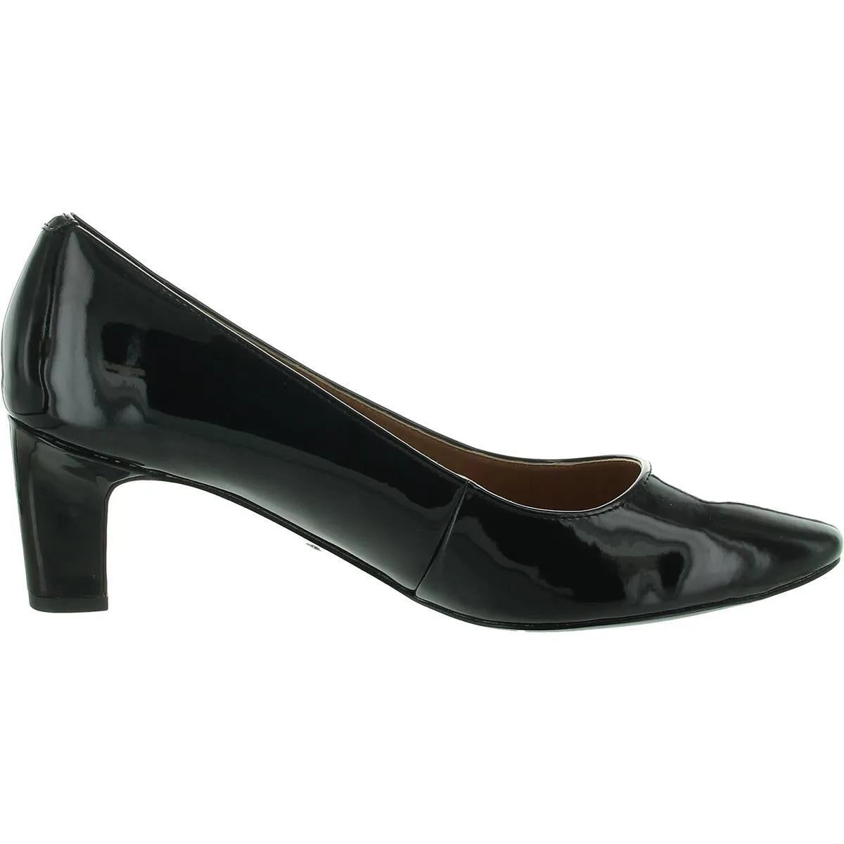 Womens Patent Slip On Pumps