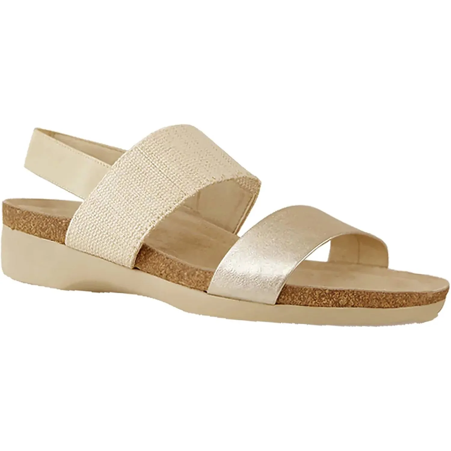Women's Pisces Sandal In Gold Leather
