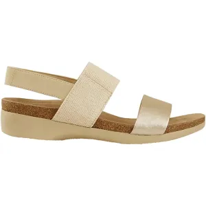 Women's Pisces Sandal In Gold Leather