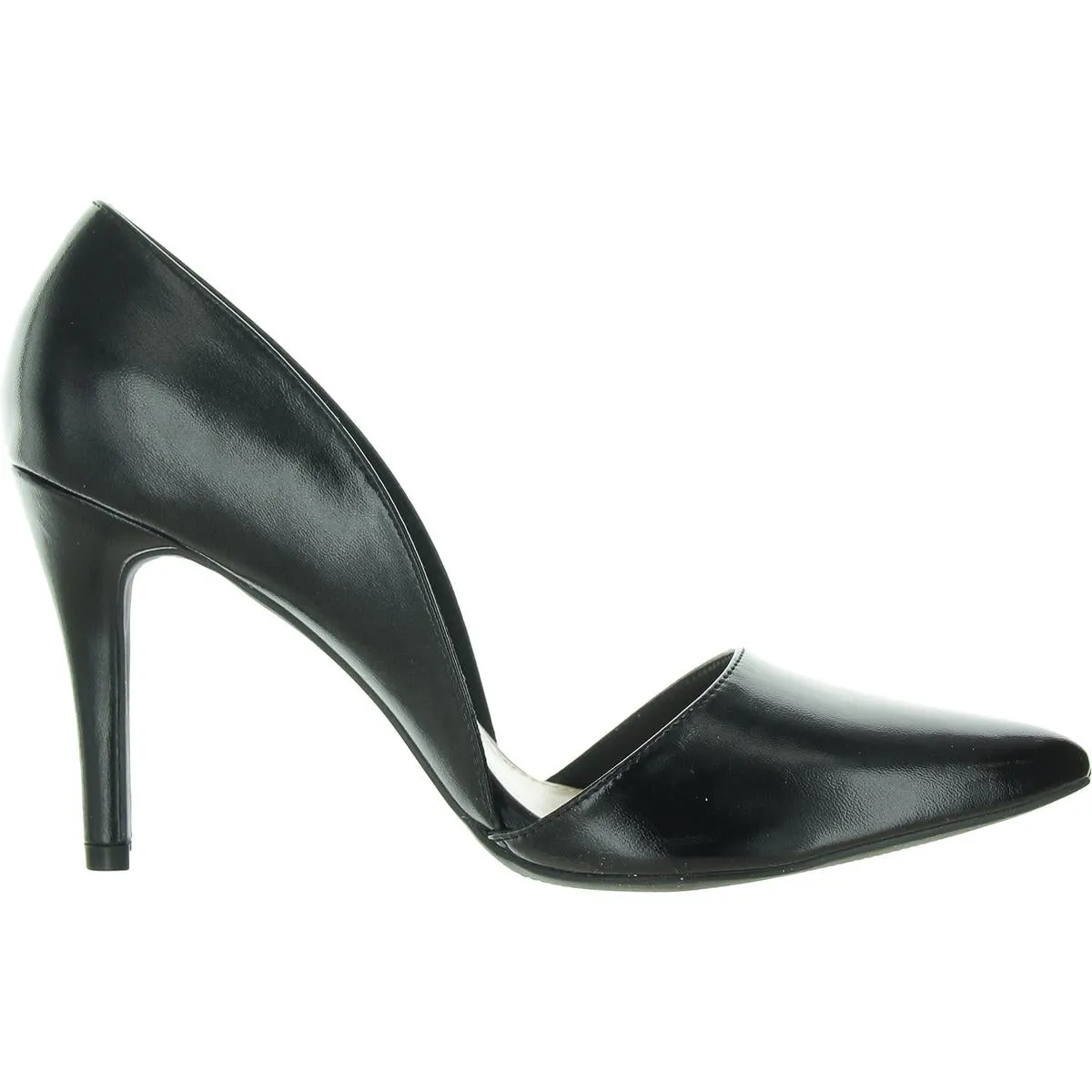 Womens Pointed Toe Slip On D'Orsay Heels