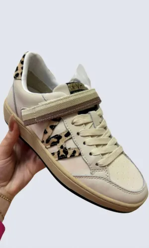 Women's Pop Of Fun Tennis Shoes In Leopard Print
