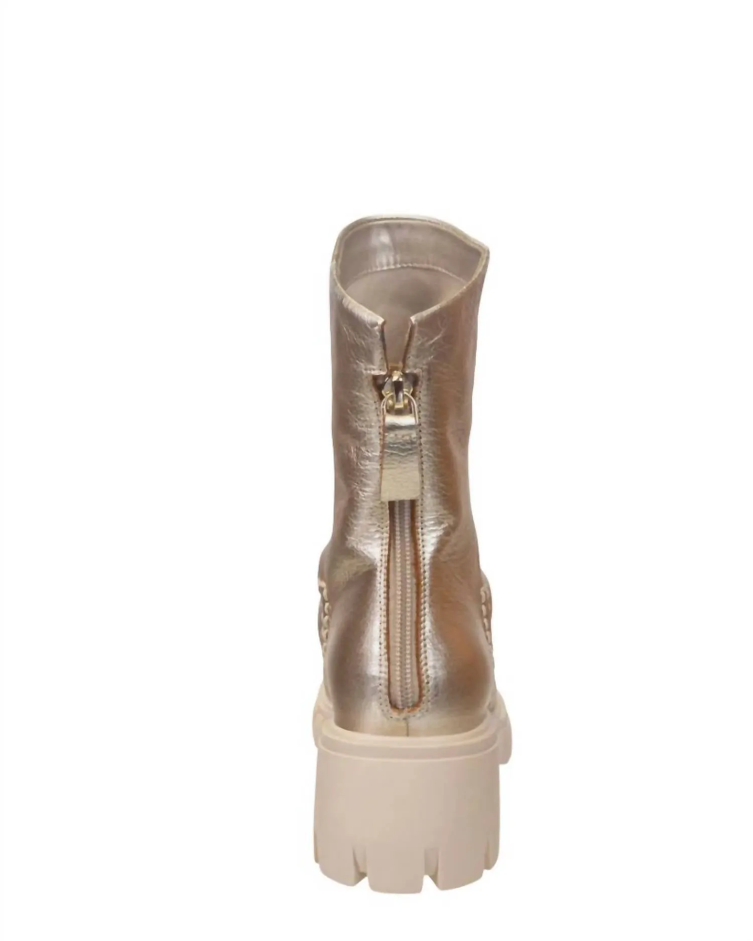 Women's Protocol Mid Shaft Boot In Gold