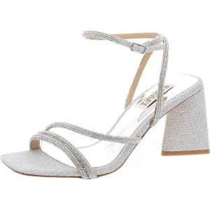 Womens Rhinestone Ankle Strap