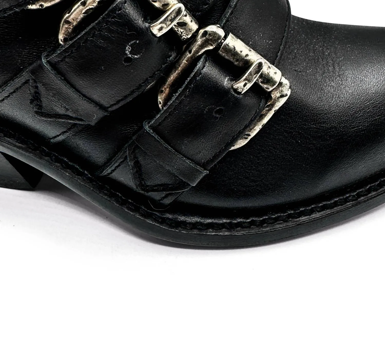 Women's Rocker Ankle Boots In Black