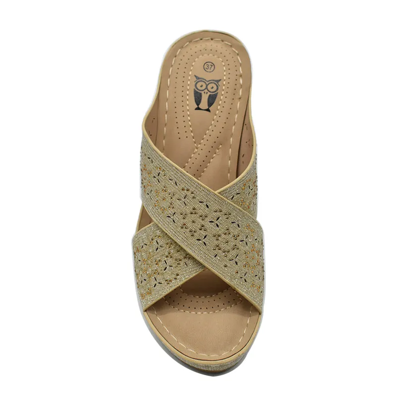 Womens Ruby Xband Wedge Dress