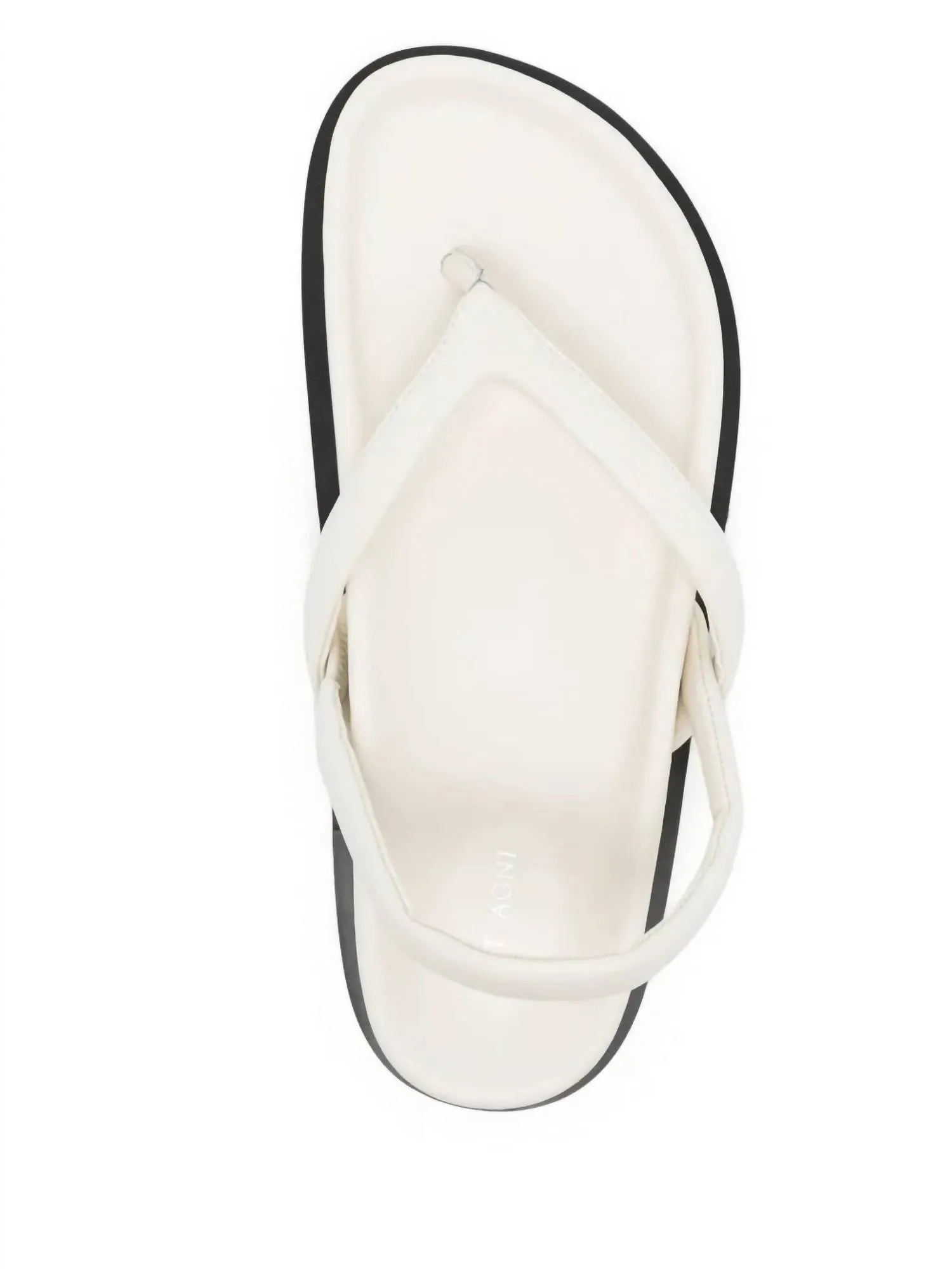 Women's Slingback Thong Sandal In Tofu