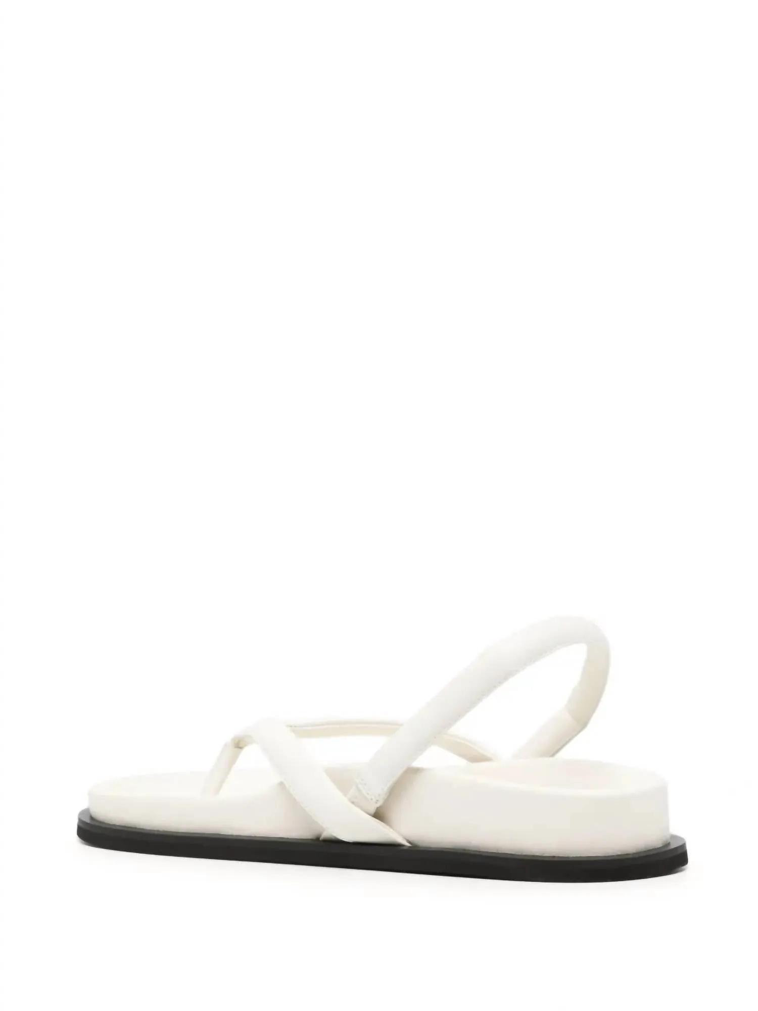 Women's Slingback Thong Sandal In Tofu