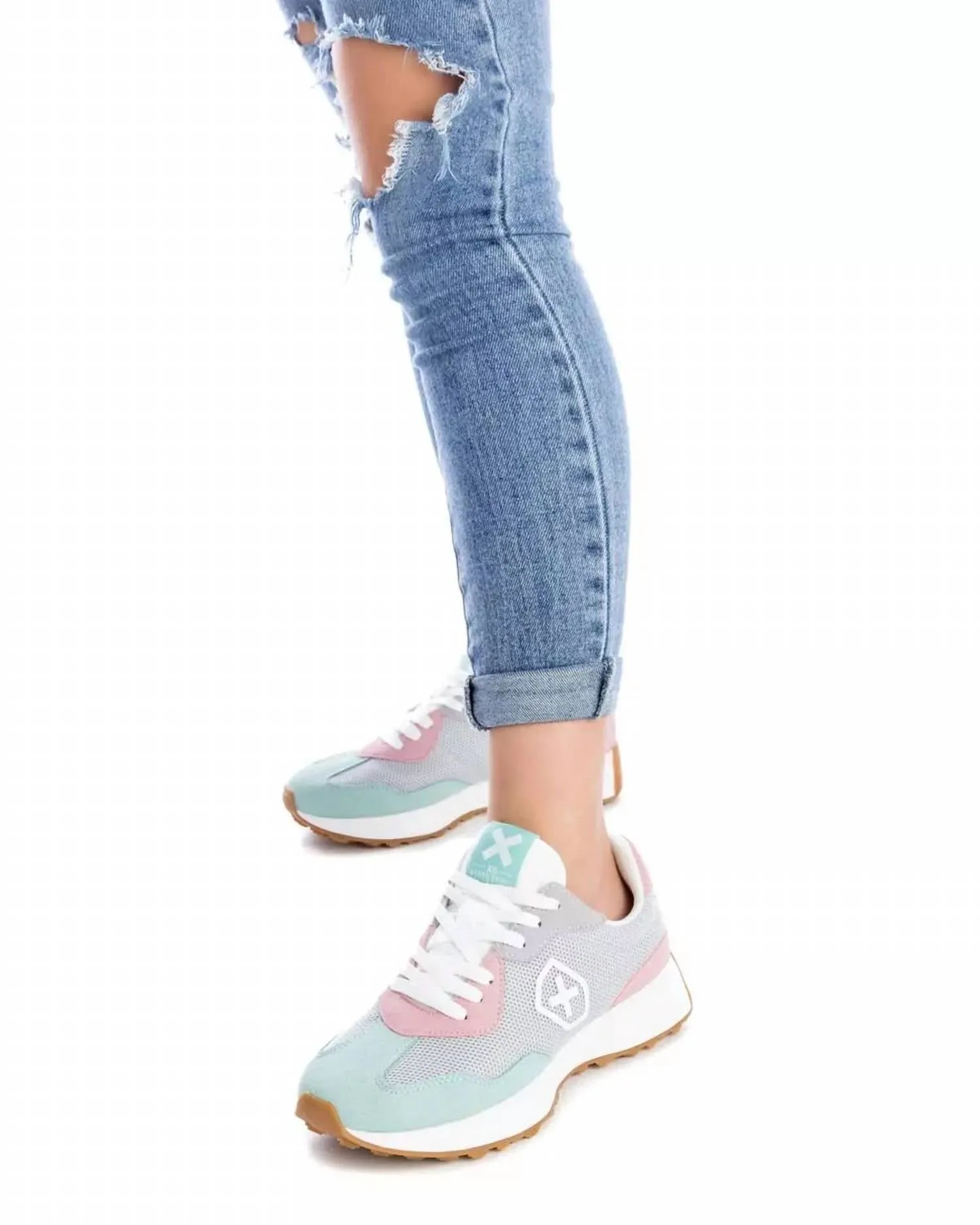 Women's Sneaker In Grey