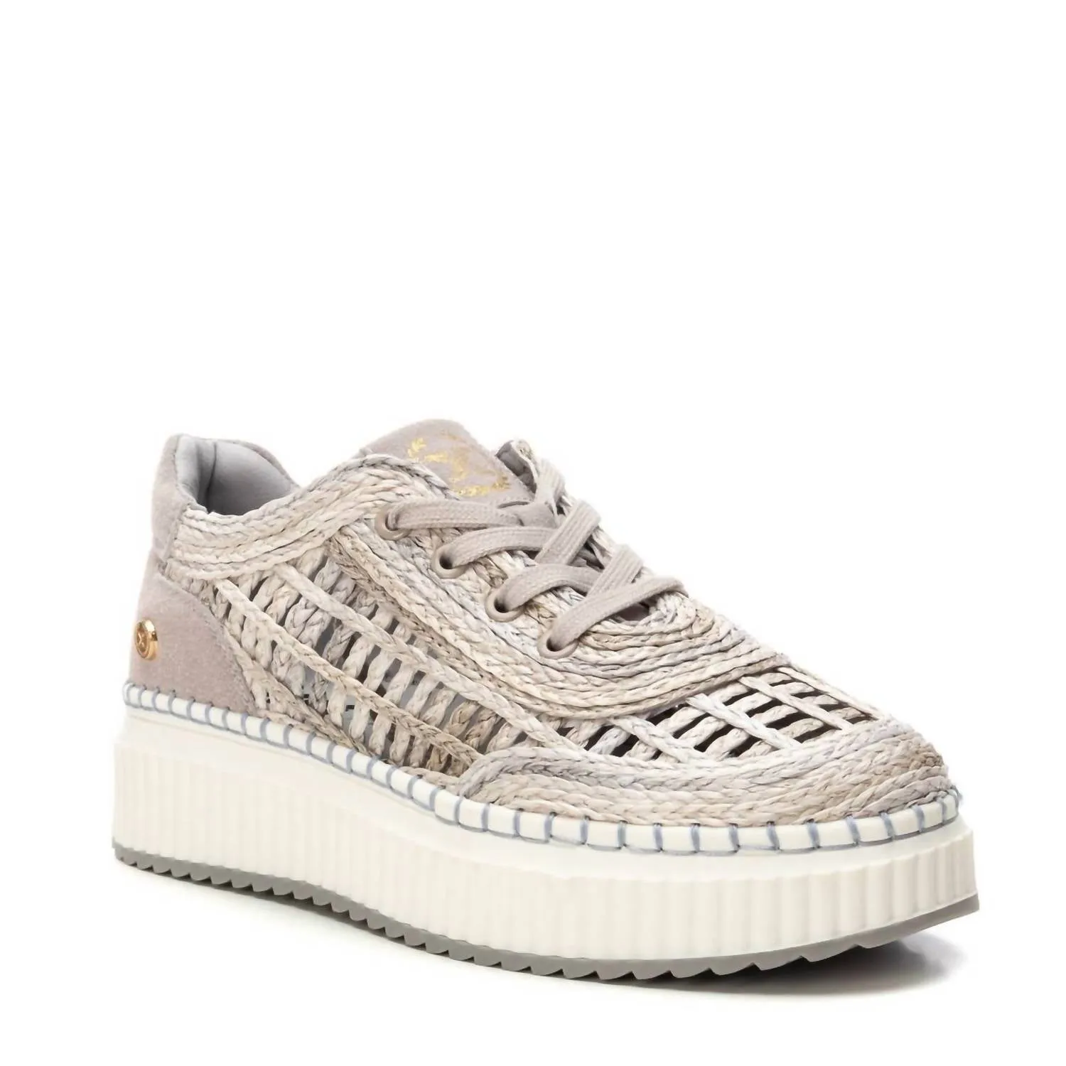 Women's Sneakers 143976 In Taupe