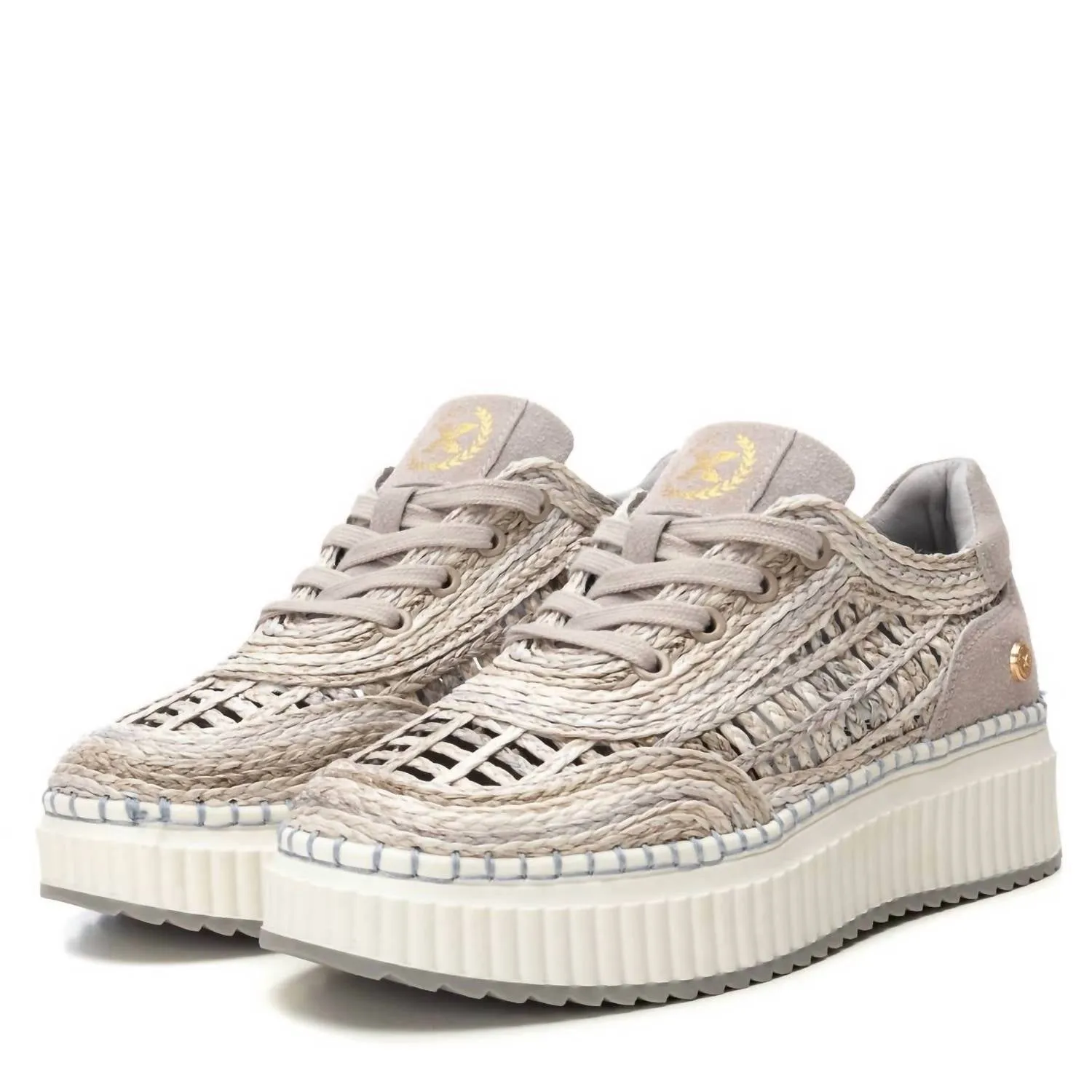 Women's Sneakers 143976 In Taupe