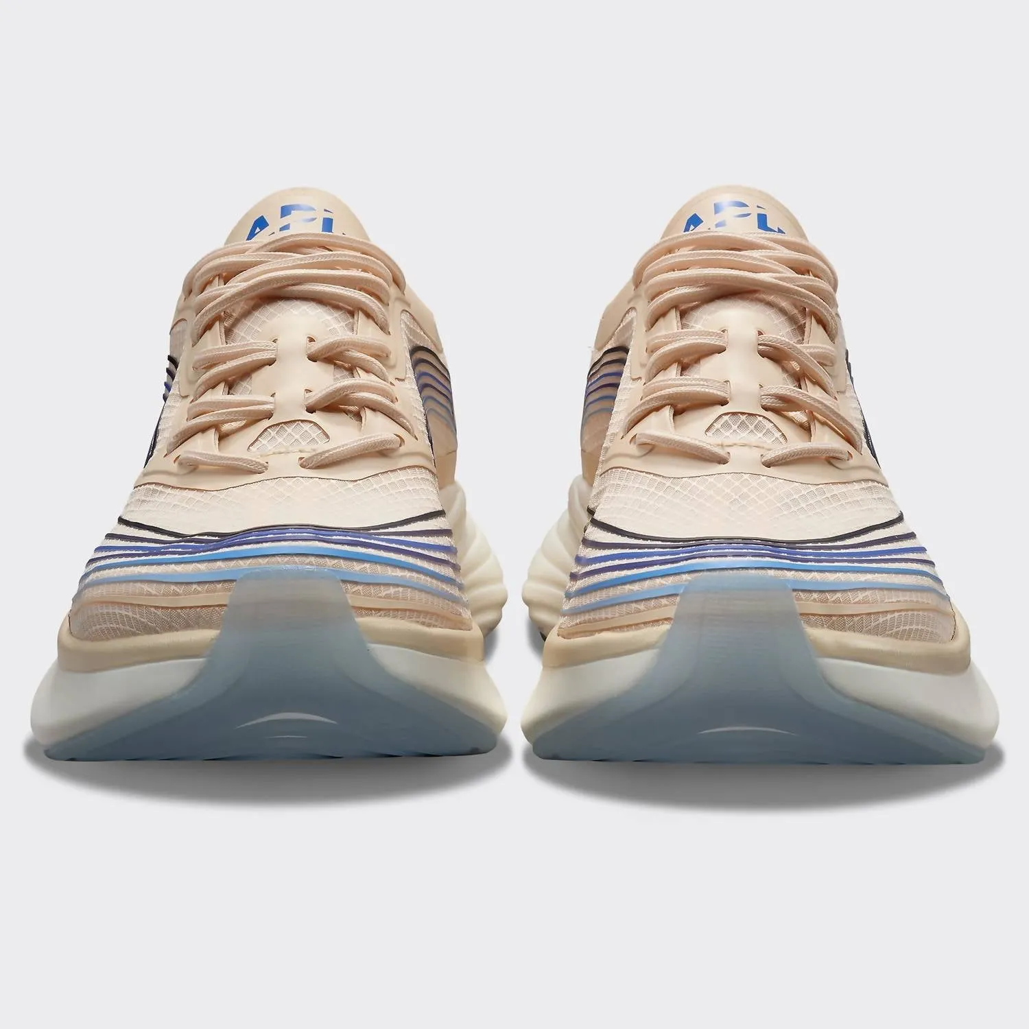 Women's Streamline Sneakers In Alabaster / Blue / Multi