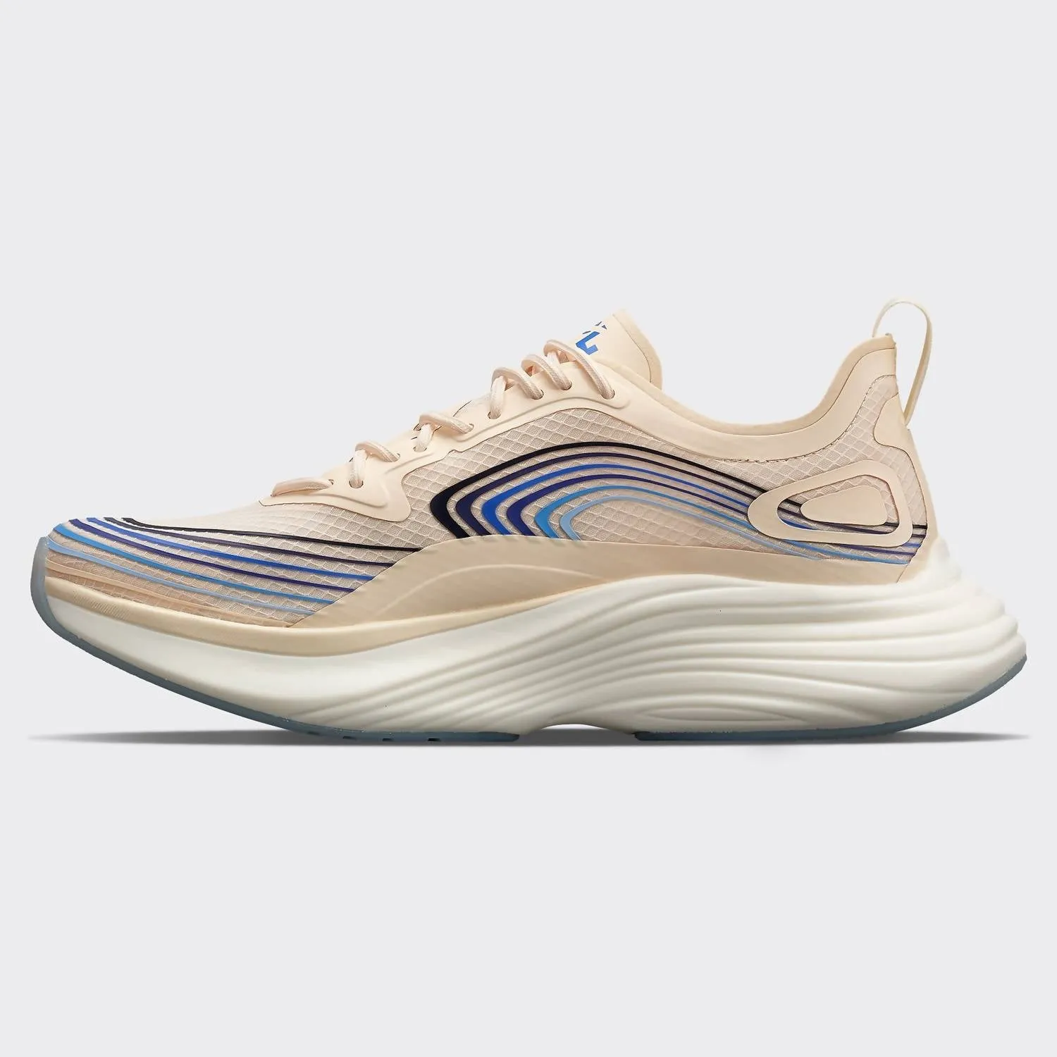 Women's Streamline Sneakers In Alabaster / Blue / Multi