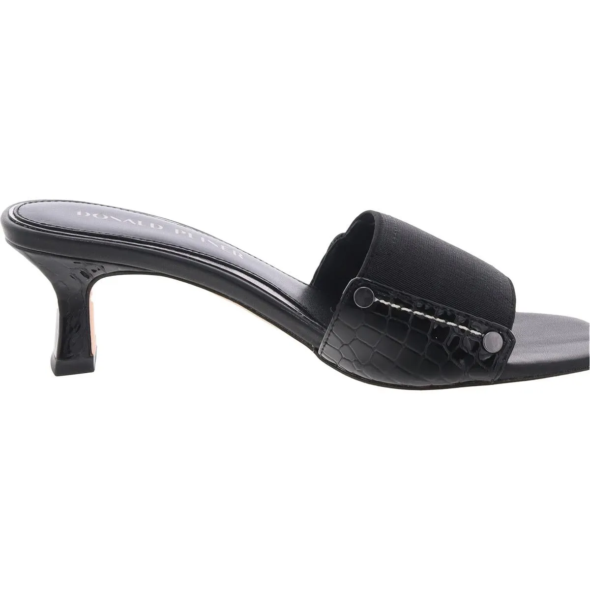Womens Stretch Kitten Heels