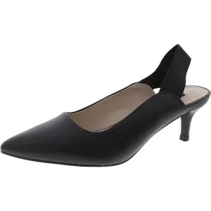 Womens Stretch Kitten Heels