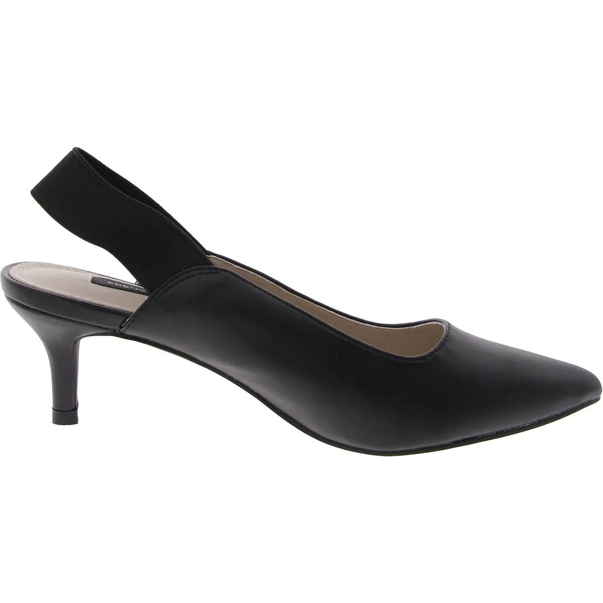 Womens Stretch Kitten Heels