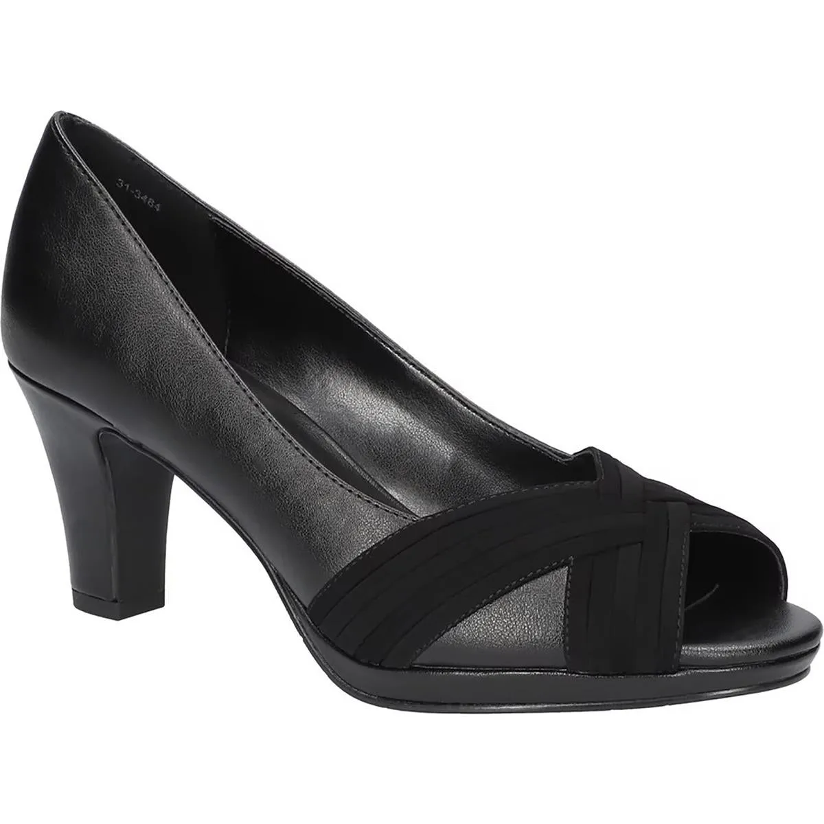 Womens Striped Pumps