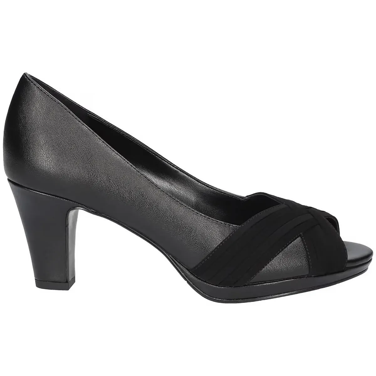 Womens Striped Pumps