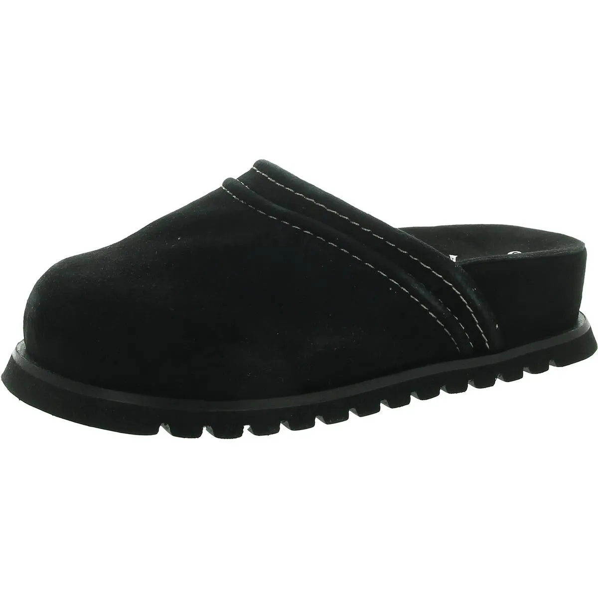 Womens Suede Mules