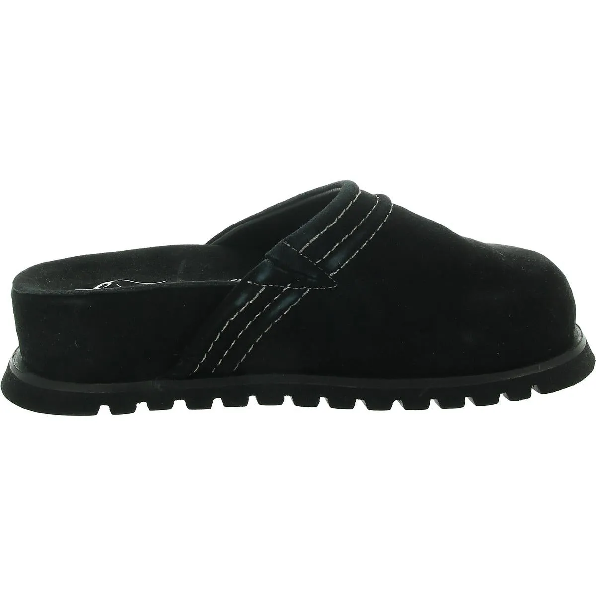 Womens Suede Mules