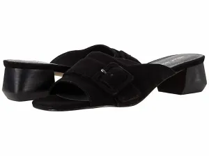 Women's Tala Suede Block Heel Sandals In Black