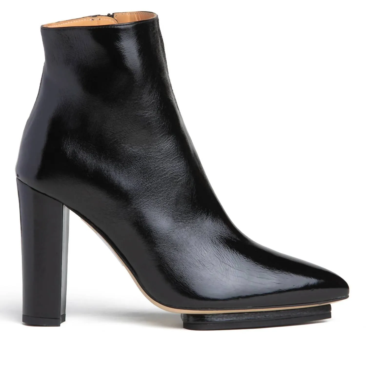 Women's Tessa Patent Leather Boot In Black