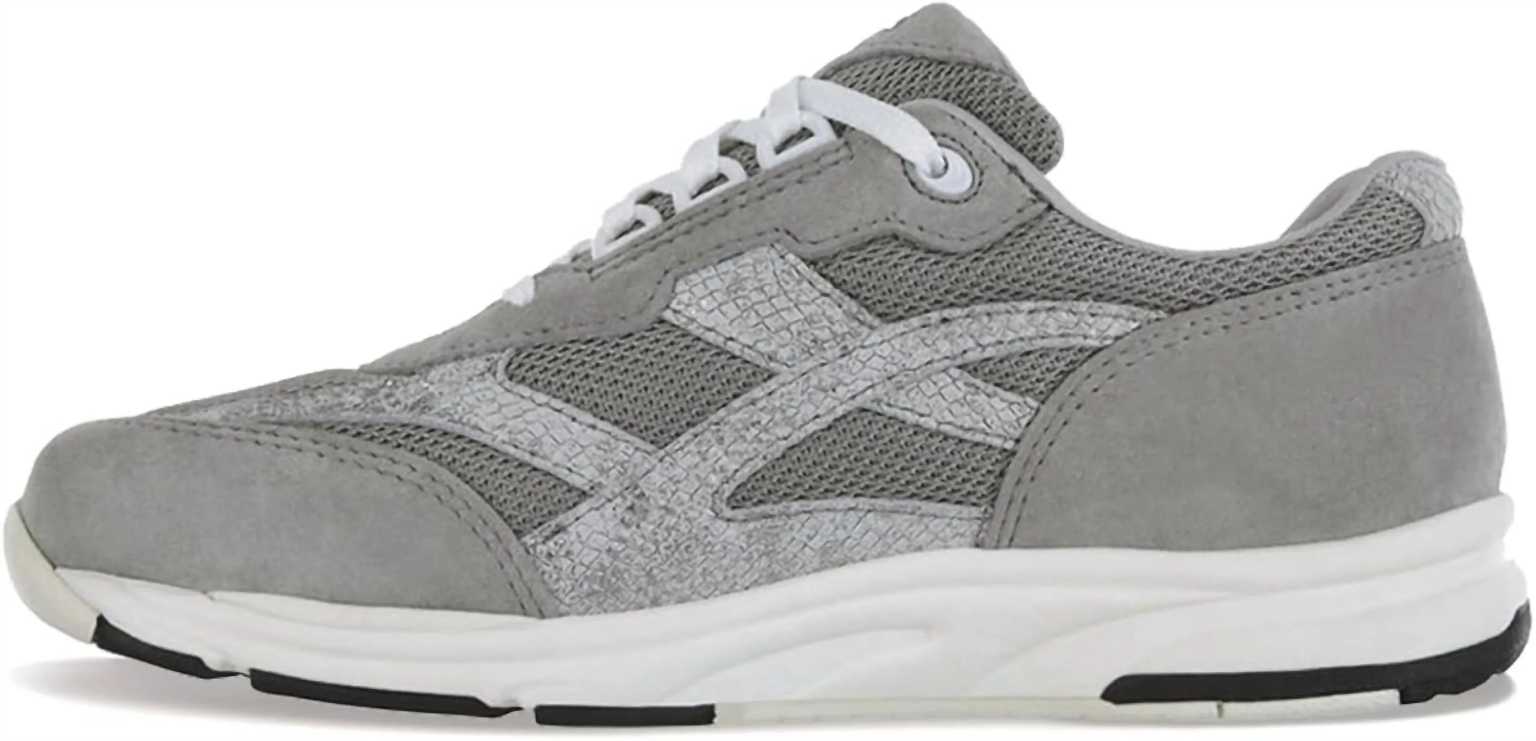 Women's Tour Mesh Lace Up Sneaker In Plata Mix