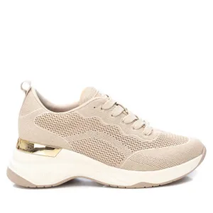 Women's Trainer Sneakers In Beige