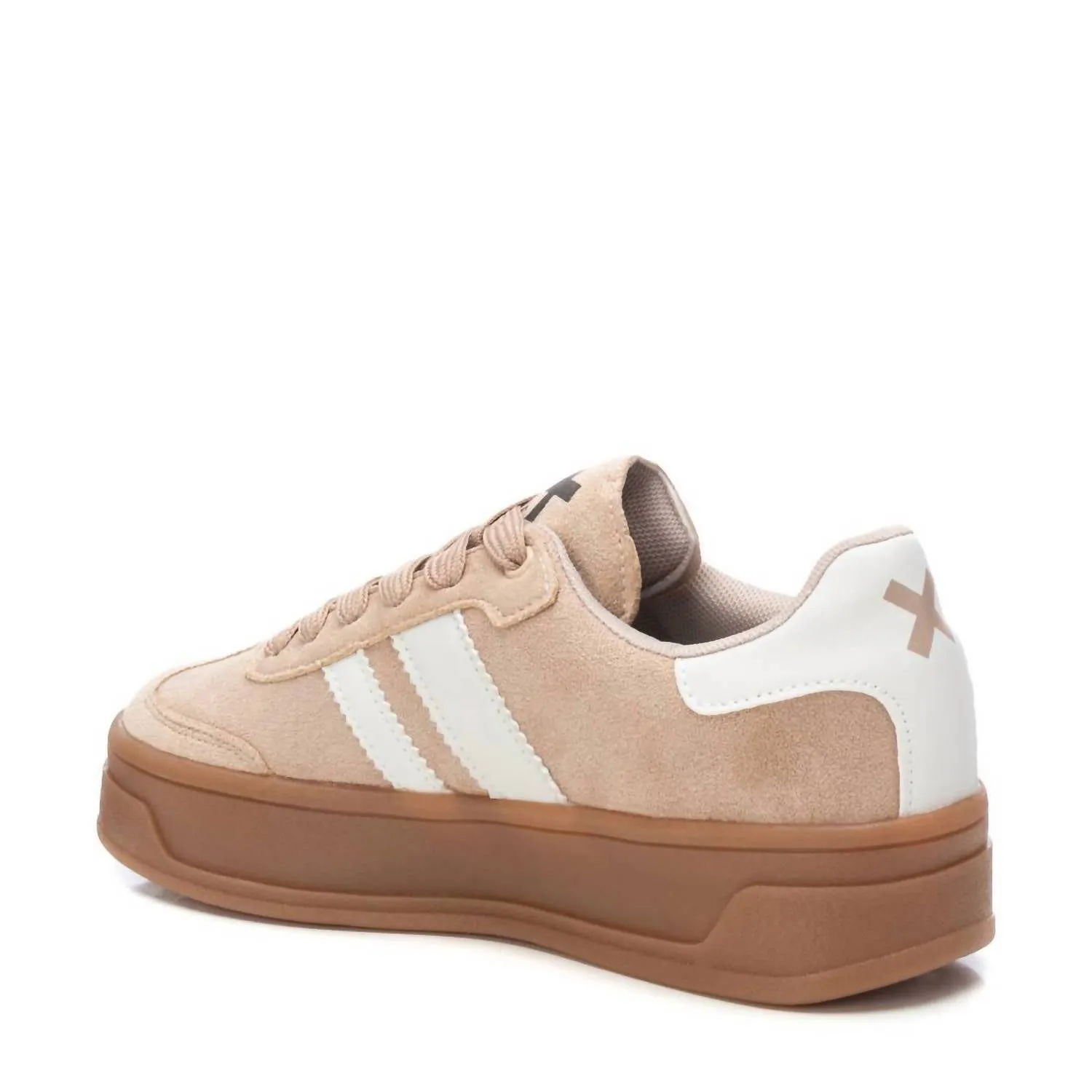 Women's Trainer Sneakers In Beige