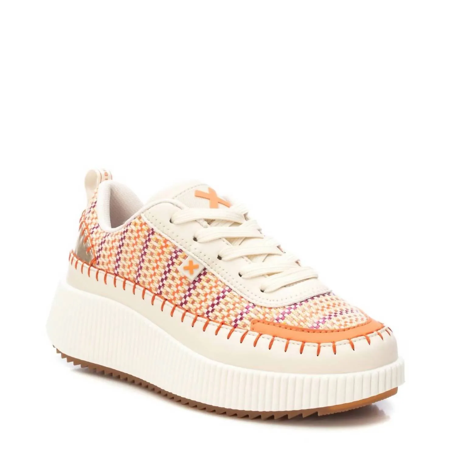 Women's Trainer Sneakers In Coral