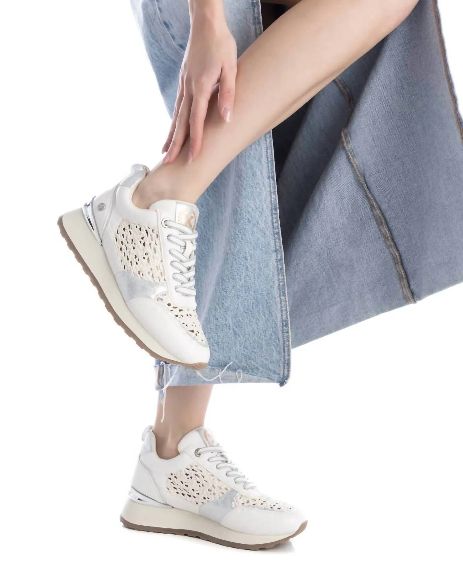 Women's Trainer Sneakers In White