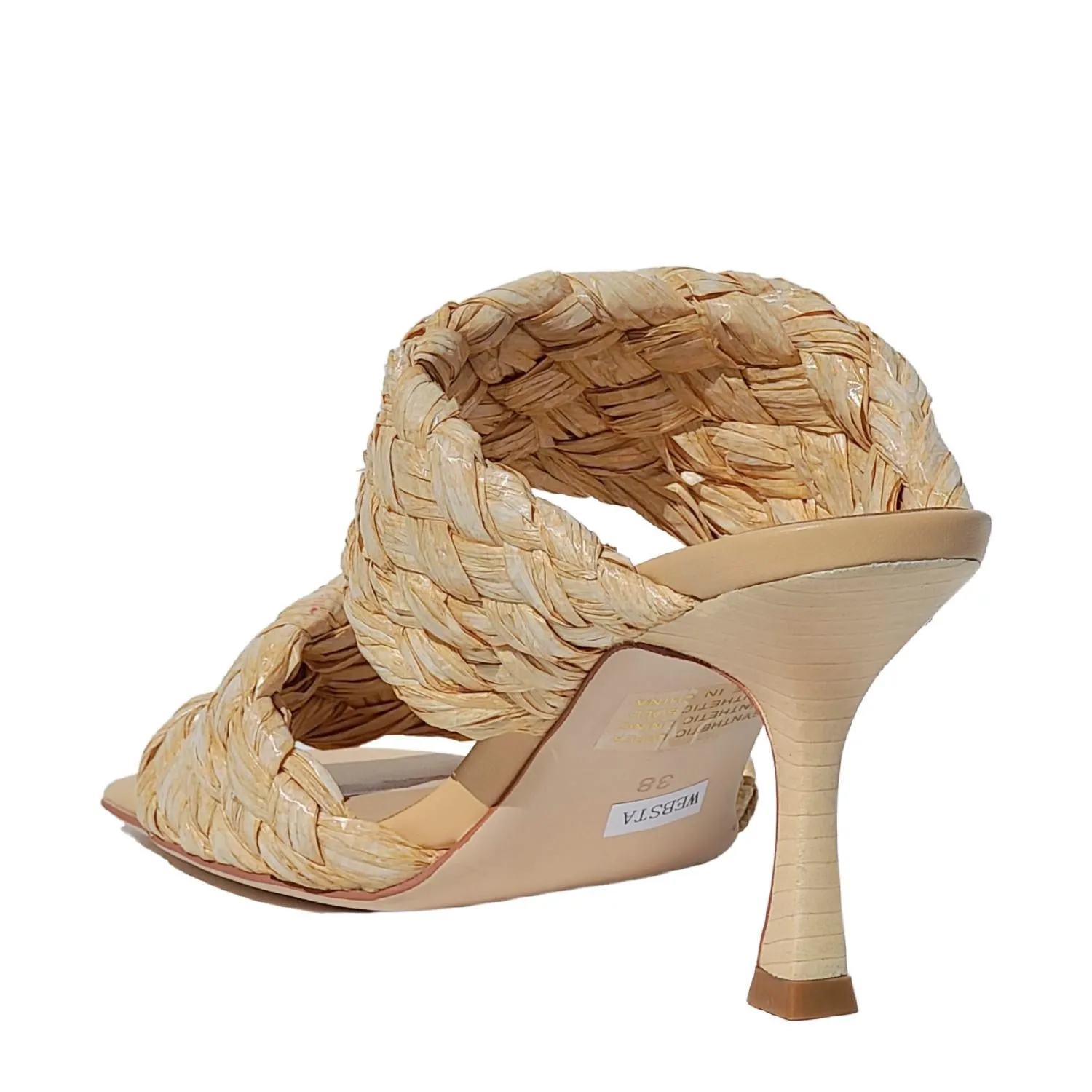 Women's Websta Rafia Sandals In Natural