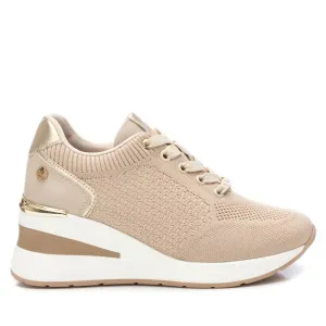 Women's Wedge Comfort Sneakers In Beige