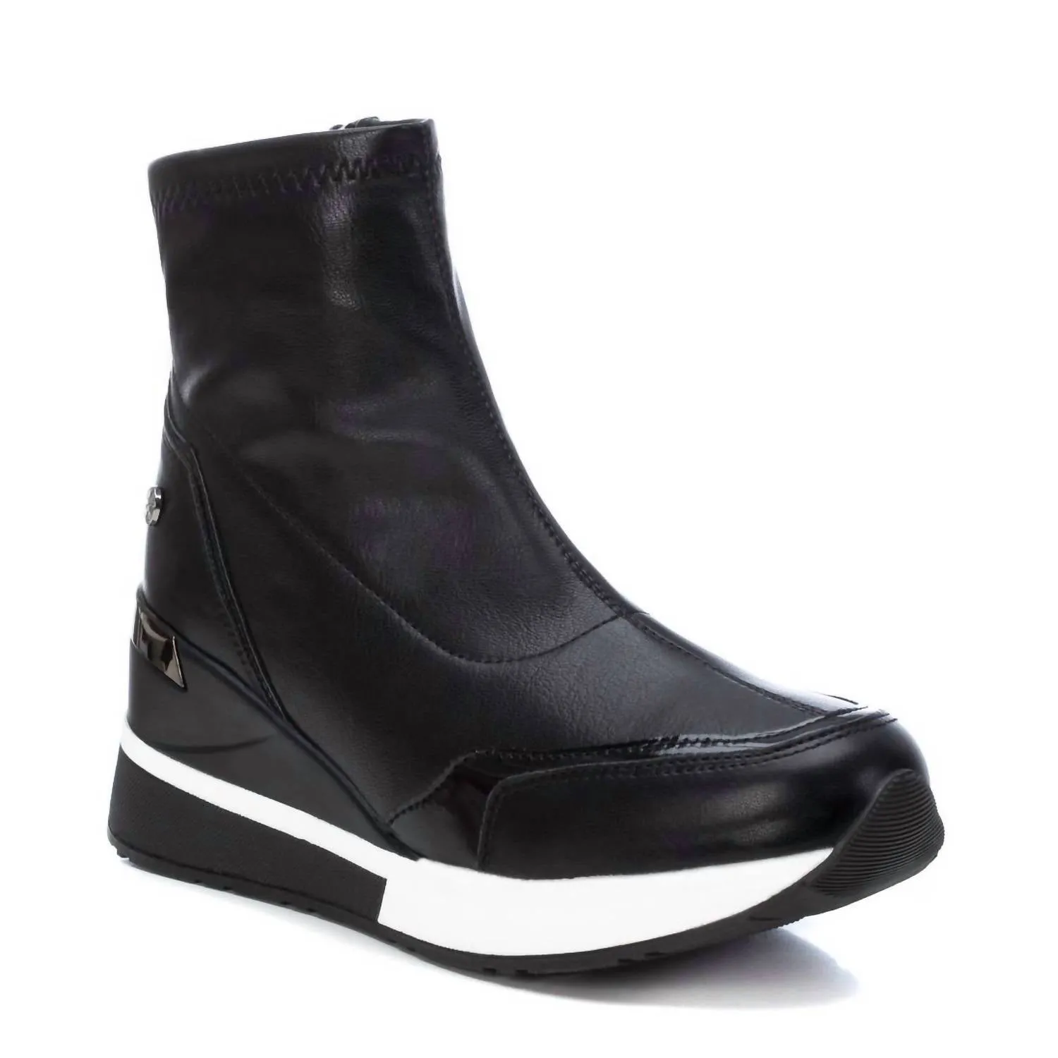 Women's Wedge Sport Booties In Black