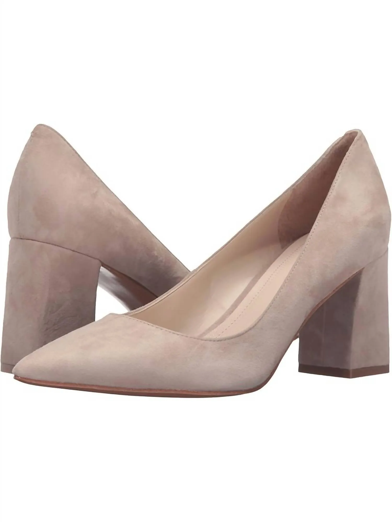Women's Yalina Pump In Light Natural Suede