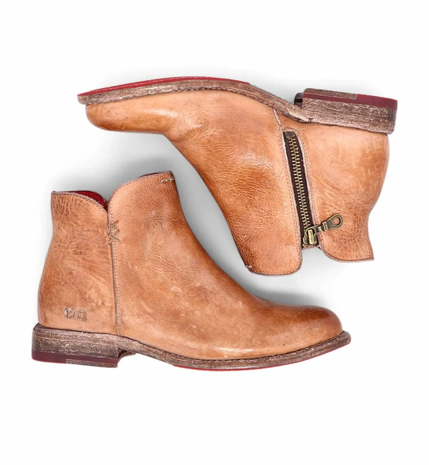 Women's Yurisa Boots In Tan Rustic