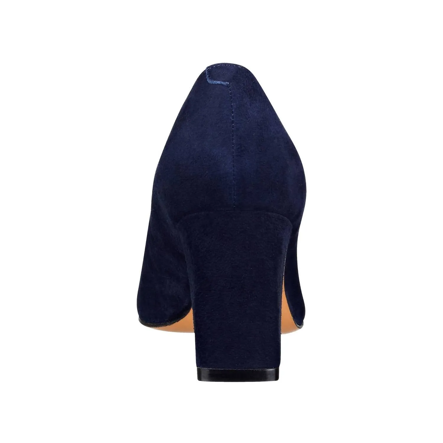 Women's Zala Suede Pump Heels In Dark Blue Suede