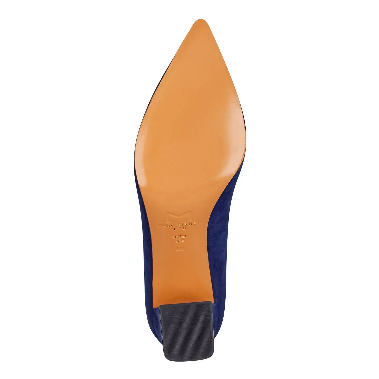 Women's Zala Suede Pump Heels In Dark Blue Suede