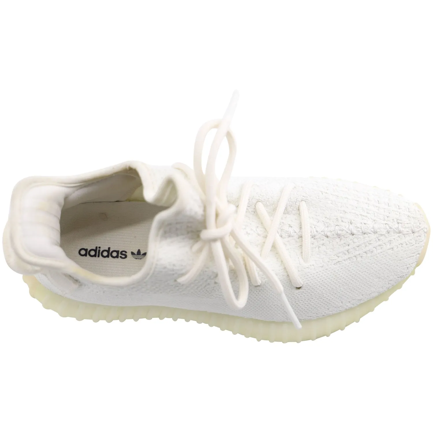 Yeezy Boost Knit 350 V2 in Triple White Spandex