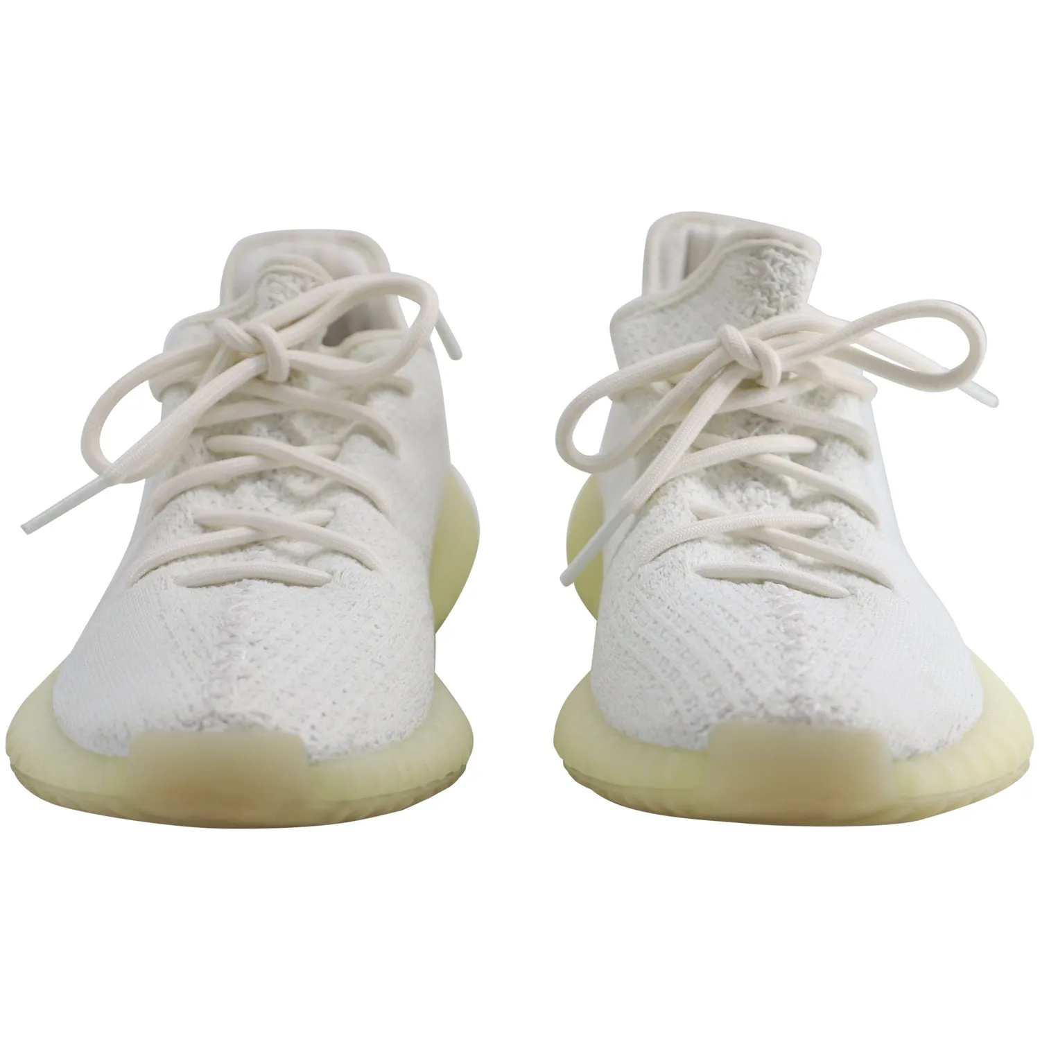 Yeezy Boost Knit 350 V2 in Triple White Spandex