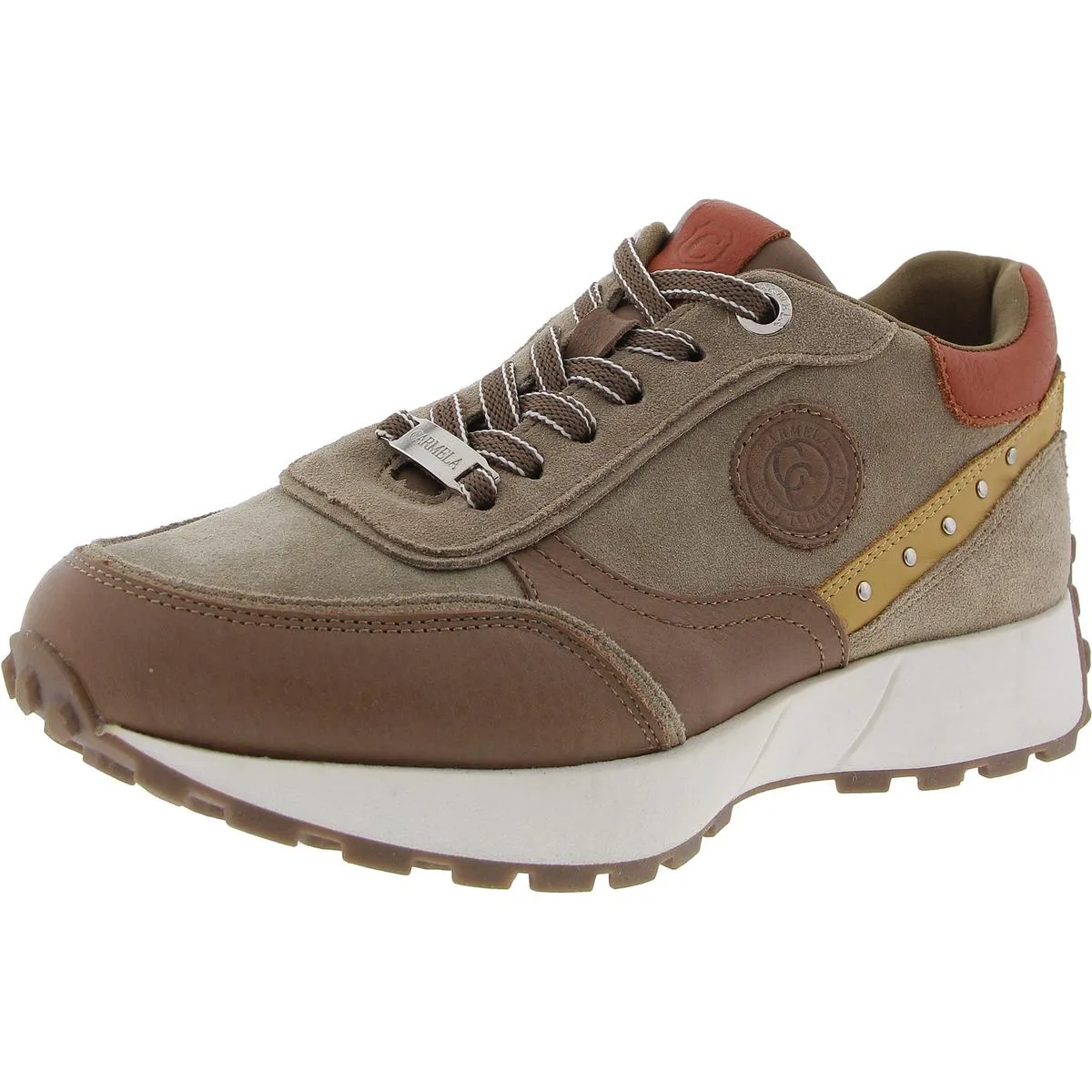 ZAPATO Womens Lace-Up Manmade Casual And Fashion Sneakers