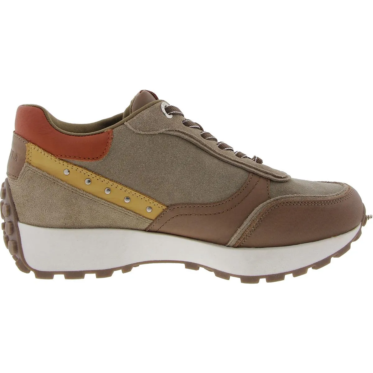 ZAPATO Womens Lace-Up Manmade Casual And Fashion Sneakers